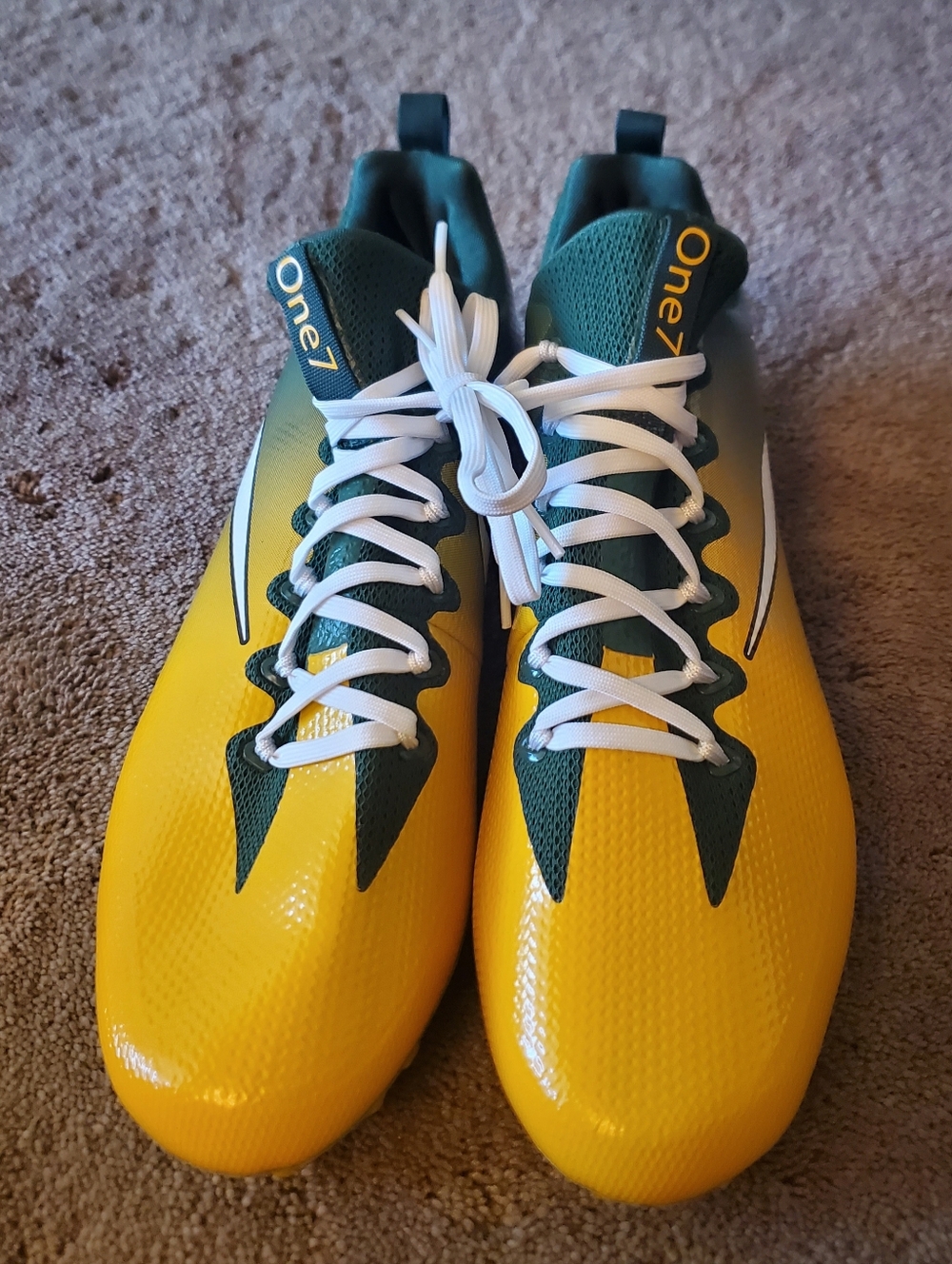 Davante Adams Player Exclusive Nike Cleats Promo Sample Travis Scott “One7”